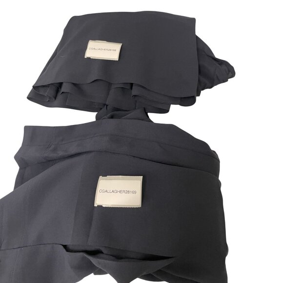 Tory Burch Womens Sheath Pencil Dress Size 2 Navy Blue Long Sleeve NWT $425 - Picture 14 of 15